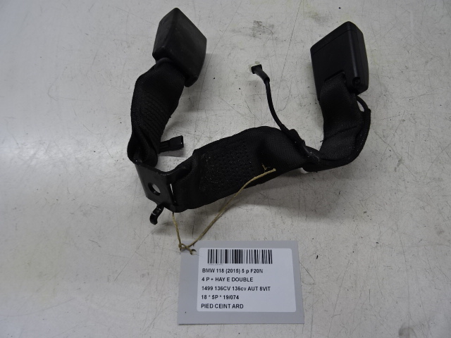VEILIGHEIDSGORDEL VOET ACHTER RECHTS Bmw 1 F20/F21 3/15 - 19