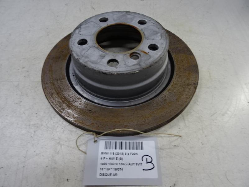 REAR BRAKE DISC Bmw 1 F20/F21 3/15 - 19