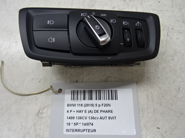 INTERRUPTEUR Bmw 1 F20/F21 3/15 - 19