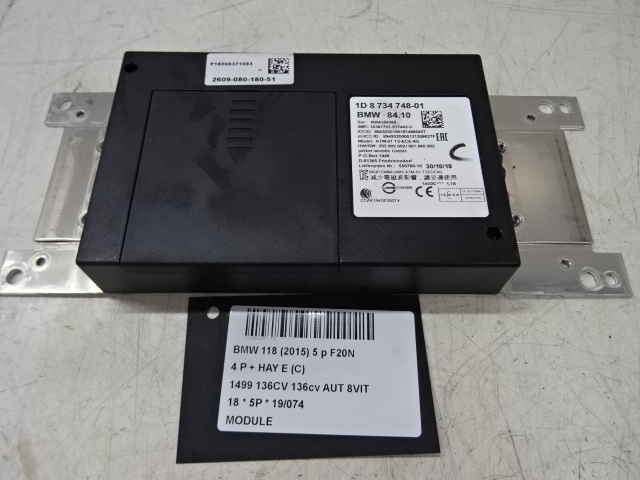 MODULE Bmw 1 F20/F21 3/15 - 19