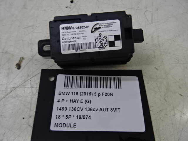 MODULE Bmw 1 F20/F21 3/15 - 19