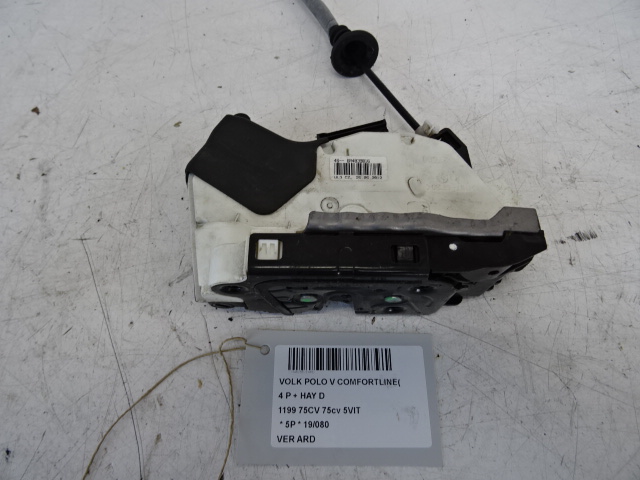 VERGRENDELING ACHTER RECHTS Vw POLO (6R) 6/09 - 4/14