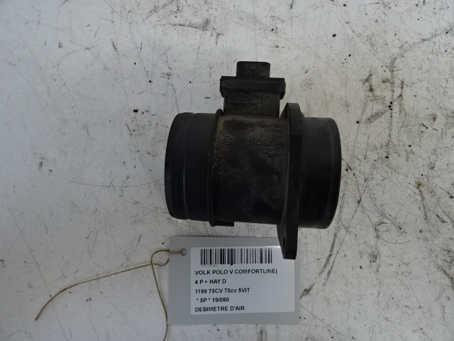 DEBIMETRE D&#039;AIR Vw POLO (6R) 6/09 - 4/14