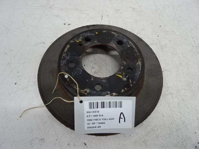 REMSCHIJF ACHTER Kia CEED 10/15 - 18