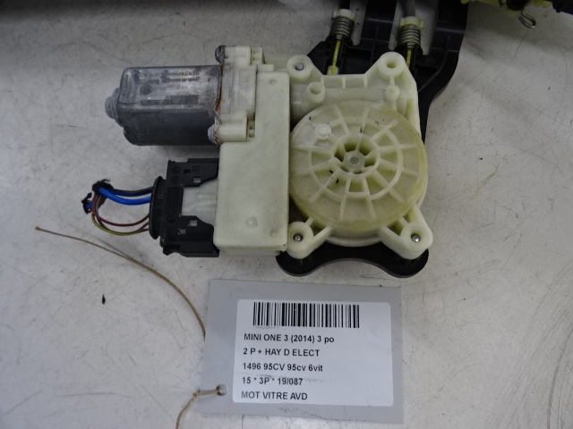 MOTEUR DE VITRE DE PORTE AVANT DROITE Mini F56 3-portes : 11/13 &gt;