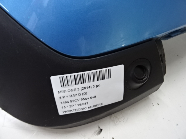 PARKEERSENSOREN ACHTER Mini F56 3-portes : 11/13 &gt;