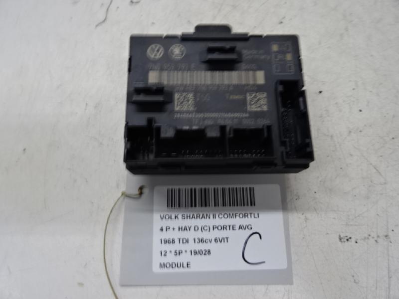 MODULE Vw SHARAN (3) 07/10 - 7/15