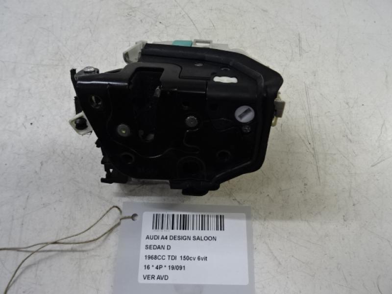 VERROUILLAGE DE PORTE AVANT DROITE Audi A4 10/15 - 2019