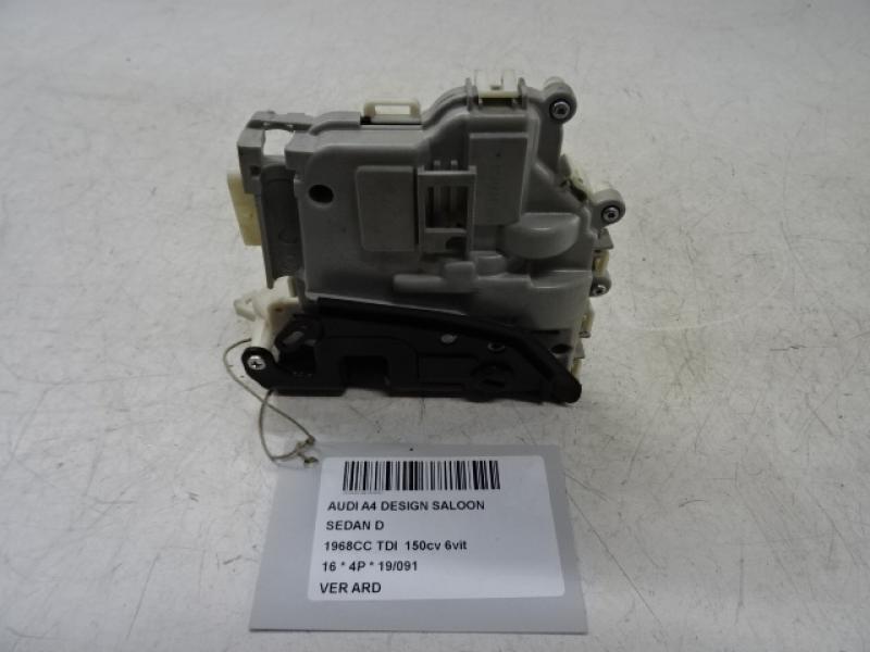VERGRENDELING ACHTER RECHTS Audi A4 10/15 - 2019