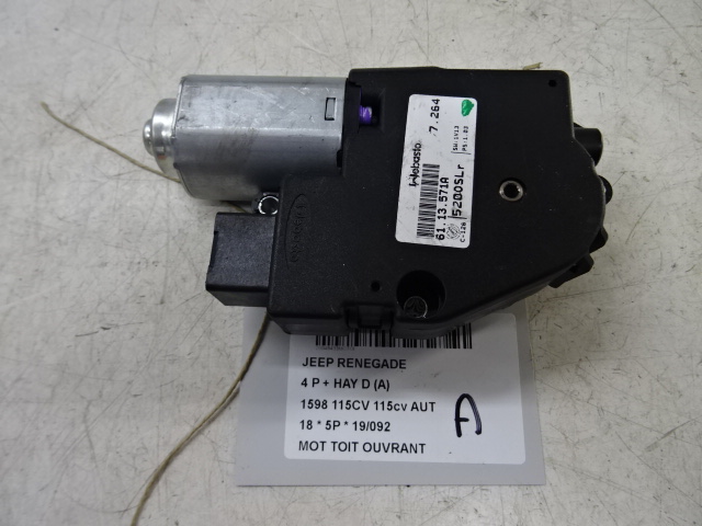 MOTEUR DE TOIT OUVRANT