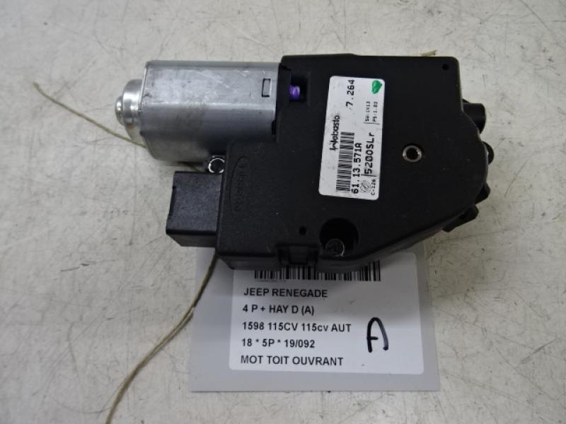 MOTEUR DE TOIT OUVRANT Jeep RENEGADE (1) 7/14 - 9/2018