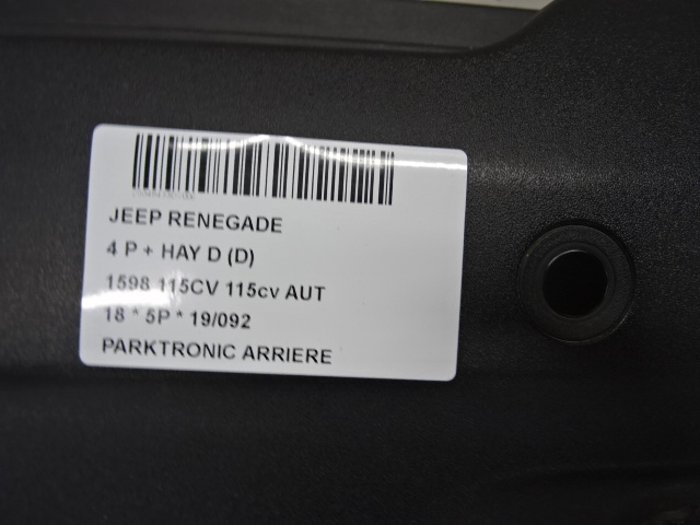 PARKEERSENSOREN ACHTER Jeep RENEGADE (1) 7/14 - 9/2018