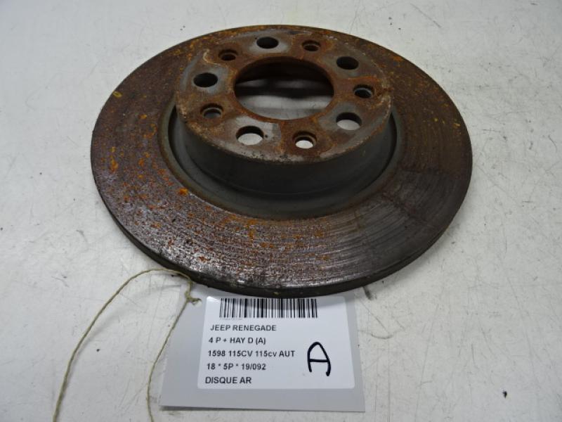 REMSCHIJF ACHTER Jeep RENEGADE (1) 7/14 - 9/2018