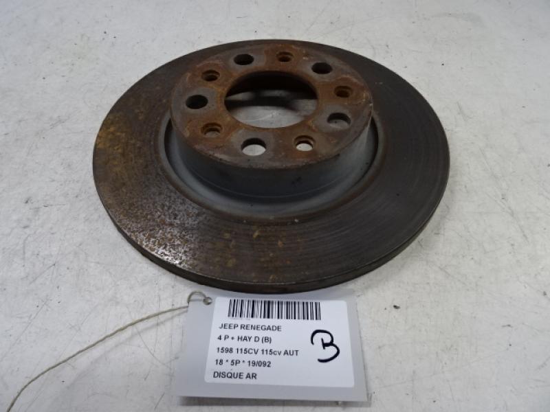 REMSCHIJF ACHTER Jeep RENEGADE (1) 7/14 - 9/2018