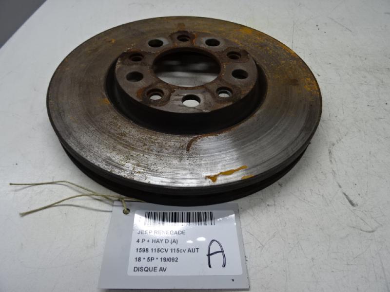 REMSCHIJF VOOR Jeep RENEGADE (1) 7/14 - 9/2018