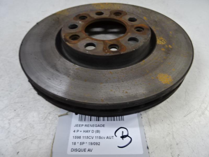 REMSCHIJF VOOR Jeep RENEGADE (1) 7/14 - 9/2018