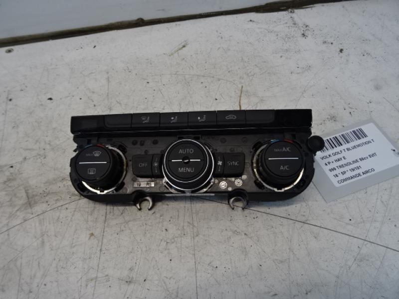 COMMANDE D'AIRCO Vw GOLF VII 1/17 - 2/20 FaceLift