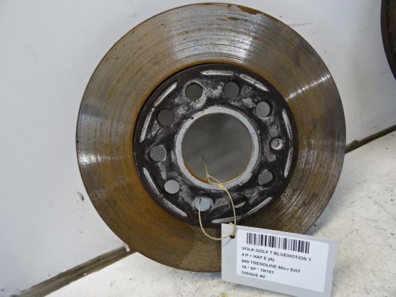 DISQUE AVANT Vw GOLF VII 1/17 - 2/20 FaceLift