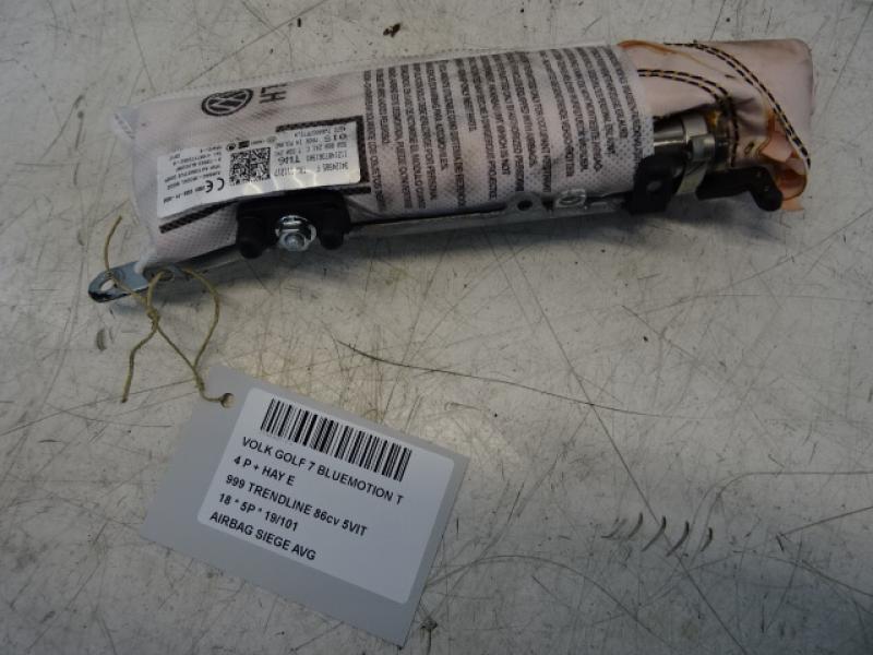 AIRBAG DE SIEGE AVANT GAUCHE Vw GOLF VII 1/17 - 2/20 FaceLift