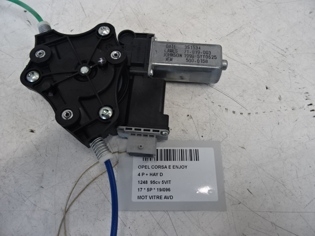 MOTOR RUITMECHANISME VOOR RECHTS Opel CORSA E 10/14-  19