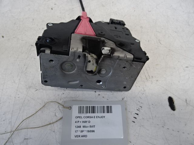 VERGRENDELING ACHTER RECHTS Opel CORSA E 10/14-  19