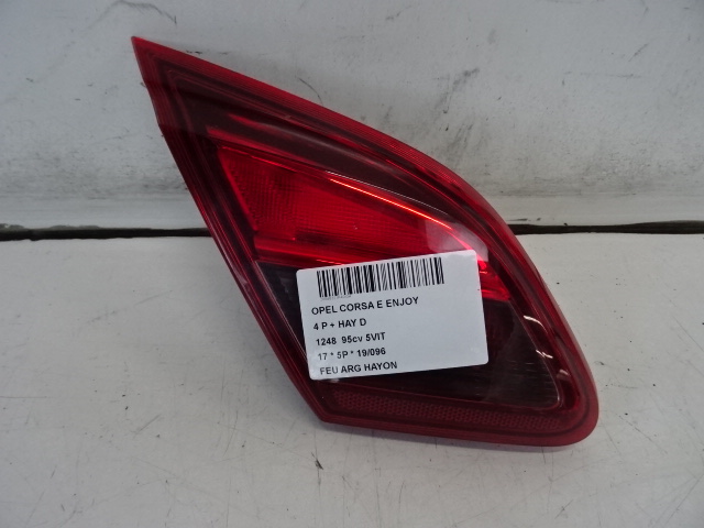 LICHT ACHTERKLEP LINKS Opel CORSA E 10/14-  19