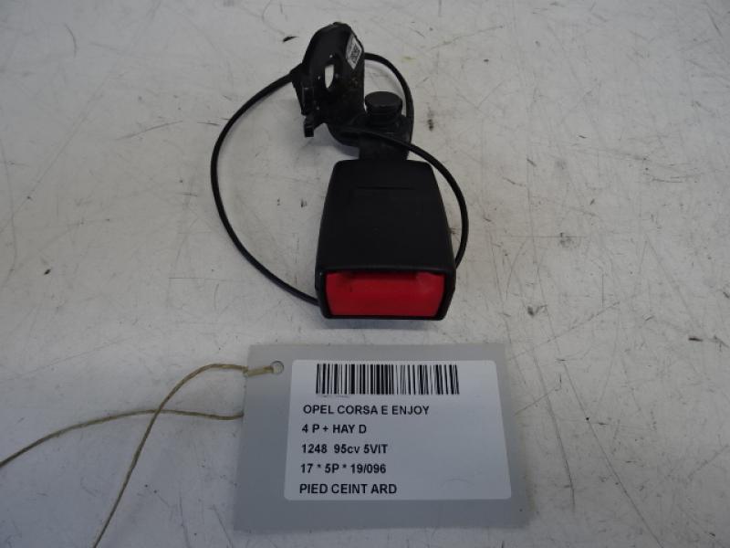 VEILIGHEIDSGORDEL VOET ACHTER RECHTS Opel CORSA E 10/14-  19