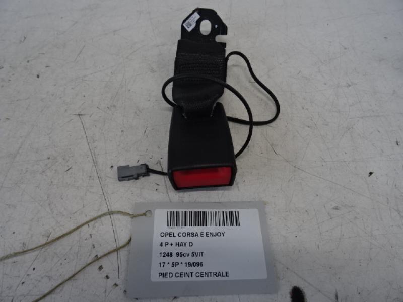 VEILIGHEIDSGORDEL VOET CENTRAAL Opel CORSA E 10/14-  19