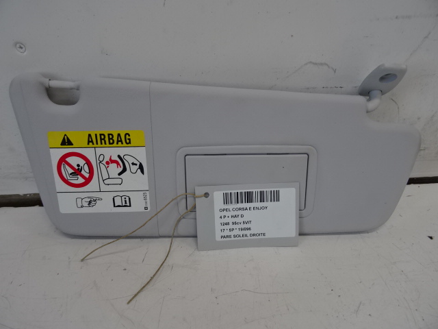 PARE-SOLEIL DROIT Opel CORSA E 10/14-  19