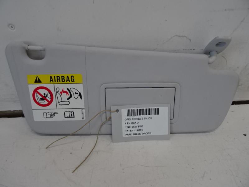 SUN VISOR RIGHT Opel CORSA E 10/14-  19