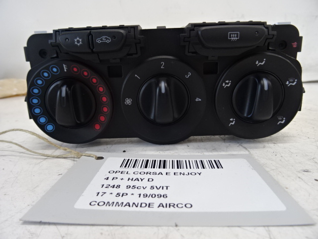 BEDIENINGSPANEEL AIRCO Opel CORSA E 10/14-  19