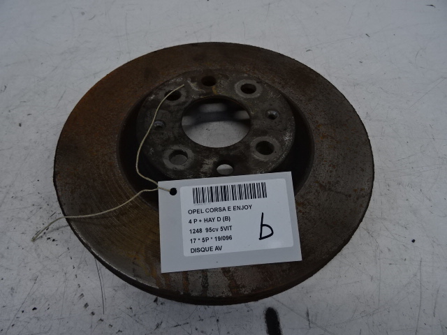 REMSCHIJF VOOR Opel CORSA E 10/14-  19