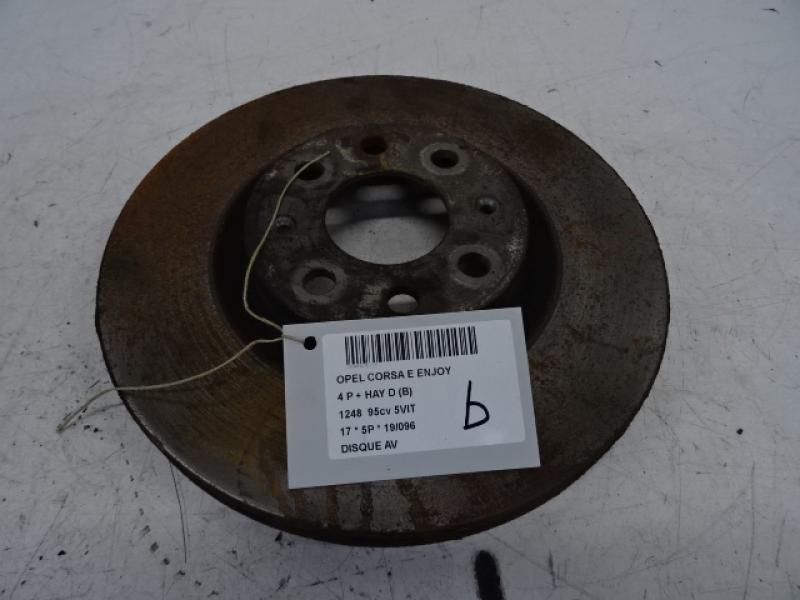 BREMSSCHEIBE VORNE Opel CORSA E 10/14-  19