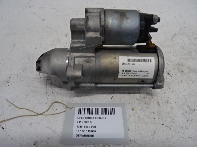 STARTMOTOR Opel CORSA E 10/14-  19