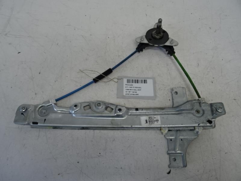 RUITMECHANISME ACHTER LINKS Peugeot 208 3/12 - 7/15