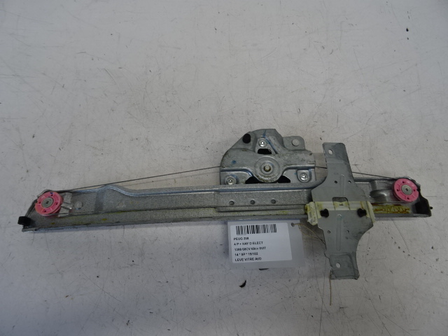 RUITMECHANISME VOOR RECHTS Peugeot 208 3/12 - 7/15