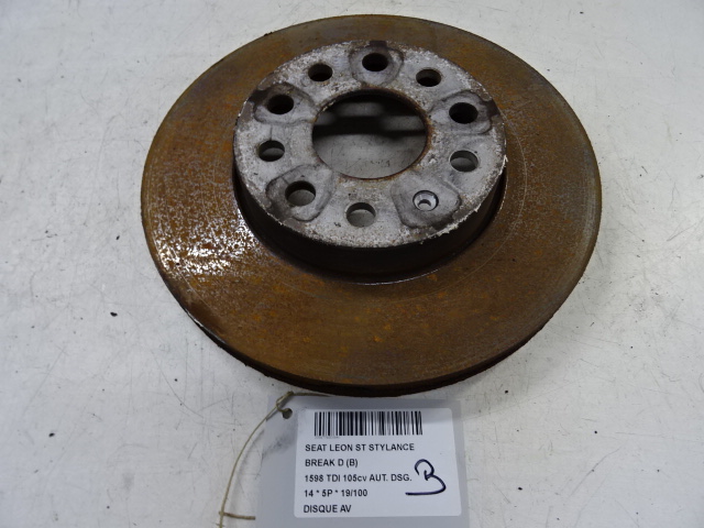DISQUE AVANT Seat LEON (3) (5F) 1/13 - 1/17