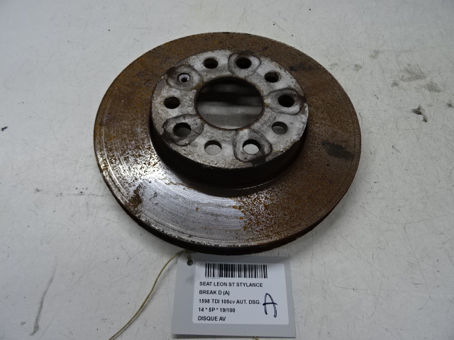 DISQUE AVANT Seat LEON (3) (5F) 1/13 - 1/17