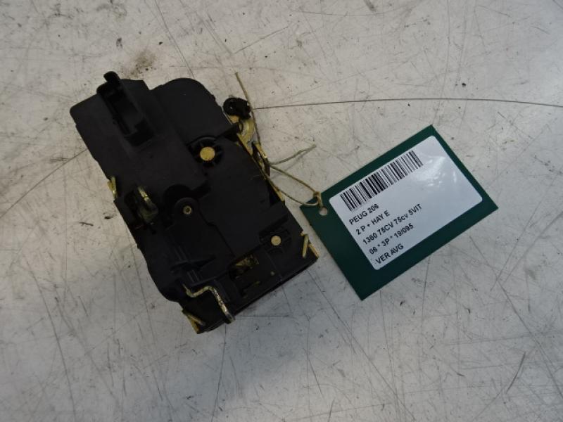 VERGRENDELING VOOR LINKS Peugeot 206 - 2/09