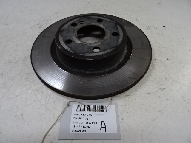 REMSCHIJF ACHTER Mercedes-Benz CLA C117/X117 13 - 19