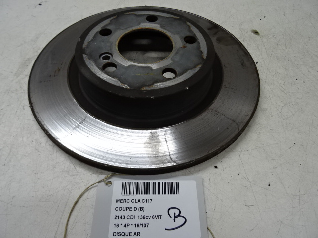 REMSCHIJF ACHTER Mercedes-Benz CLA C117/X117 13 - 19