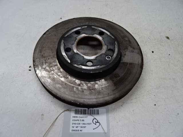REMSCHIJF VOOR Mercedes-Benz CLA C117/X117 13 - 19