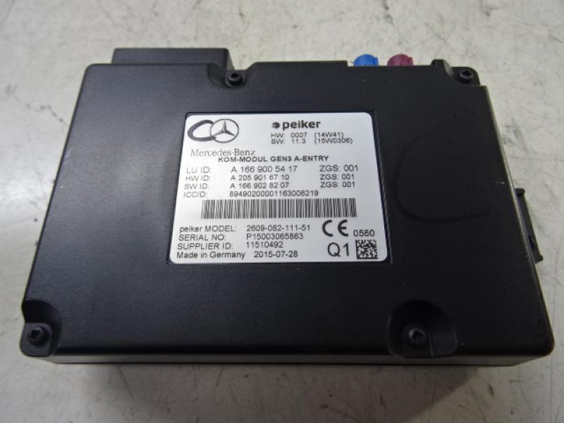 MODULE Mercedes-Benz CLA C117/X117 13 - 19