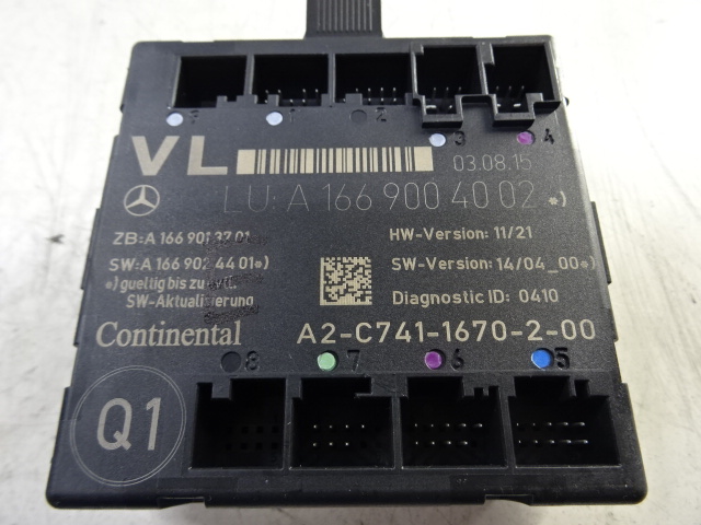 MODULE Mercedes-Benz CLA C117/X117 13 - 19