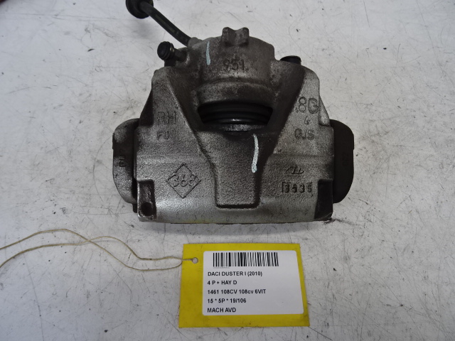 REMKLAUW VOOR RECHTS Dacia DUSTER 4/10 - 18