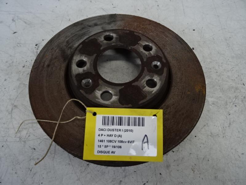 REMSCHIJF VOOR Dacia DUSTER 4/10 - 18