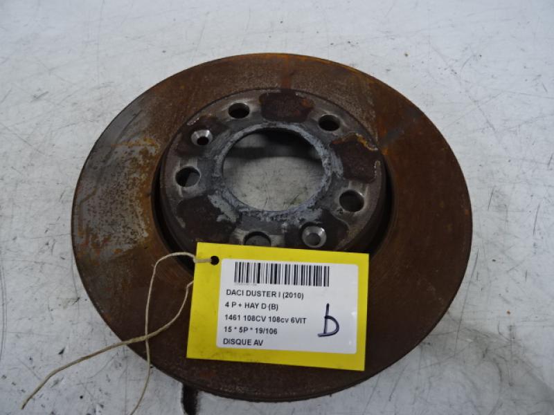 REMSCHIJF VOOR Dacia DUSTER 4/10 - 18