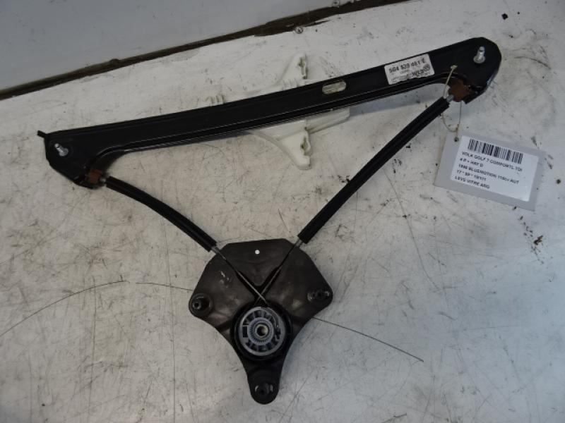 LEVE-VITRE DE PORTE ARRIERE GAUCHE Vw GOLF VII 1/17 - 2/20 FaceLift