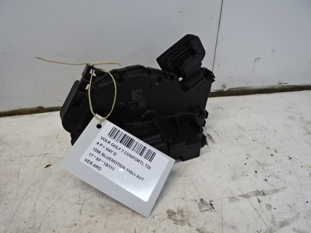 VERROUILLAGE DE PORTE ARRIERE GAUCHE Vw GOLF VII 1/17 - 2/20 FaceLift