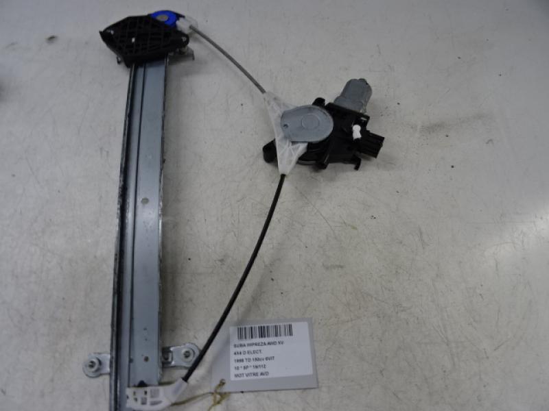RUITMECHANISME VOOR RECHTS Subaru IMPREZA 07 - 11